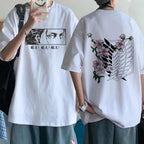 Camiseta Gráfica Ataque de los Titanes