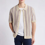 Men's Luxury Vintage Knit Polo