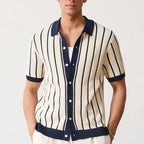 Men's Luxury Vintage Knit Polo