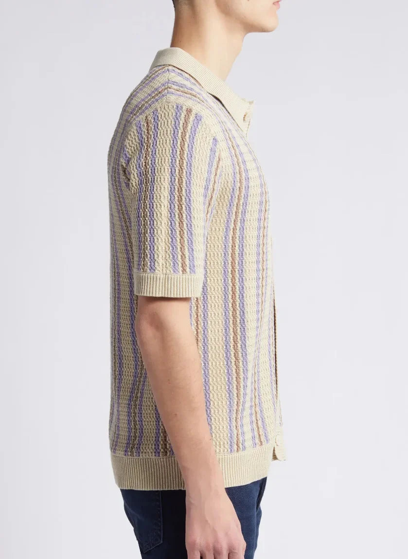 Men's Luxury Vintage Knit Polo