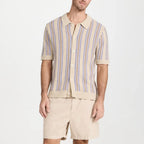 Men's Luxury Vintage Knit Polo