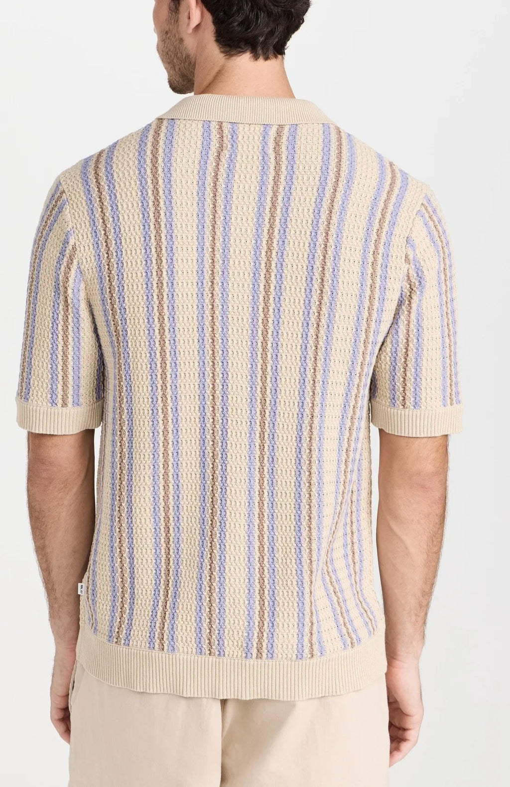 Men's Luxury Vintage Knit Polo