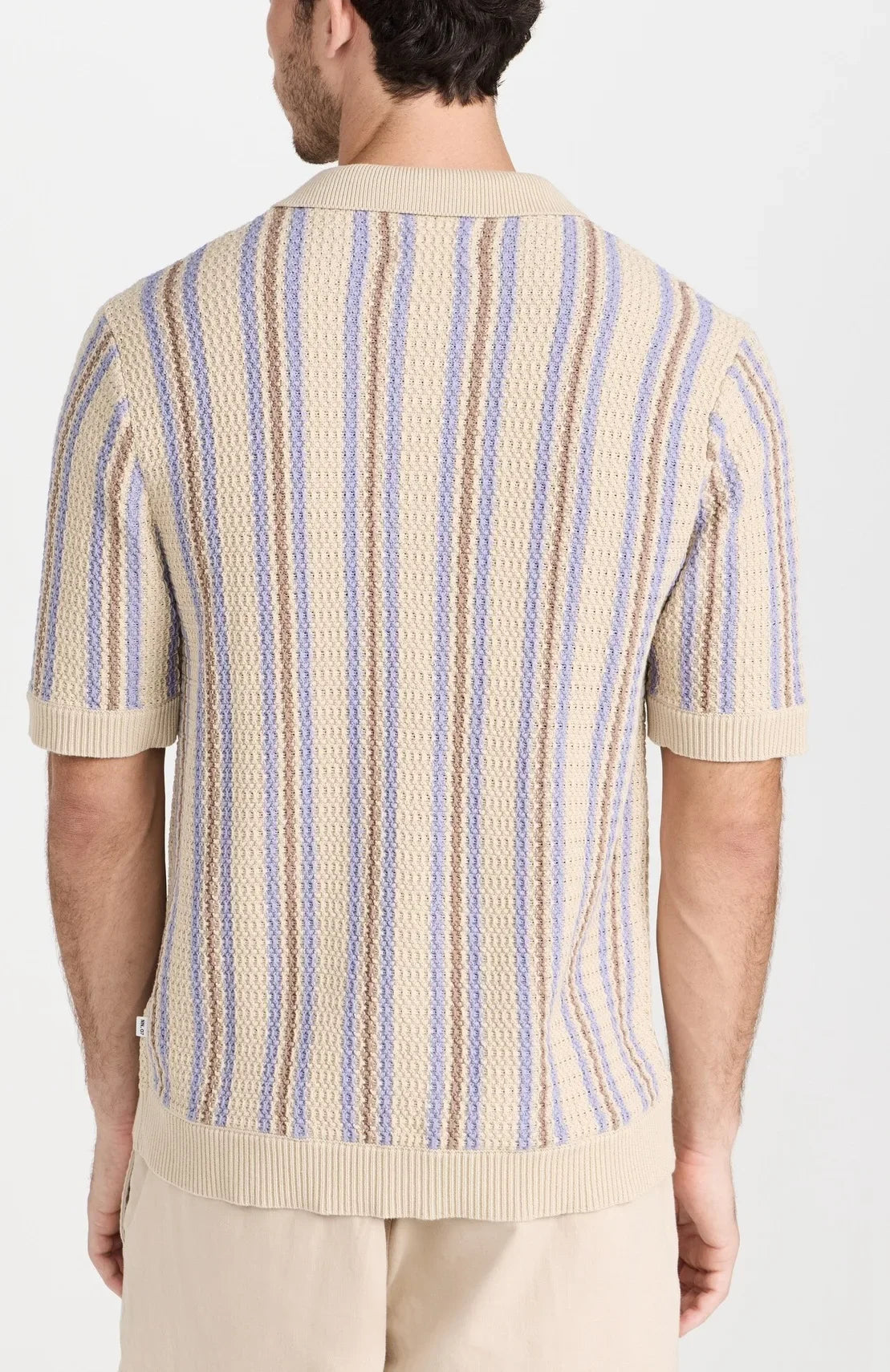 Men's Luxury Vintage Knit Polo