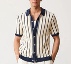 Men's Luxury Vintage Knit Polo