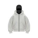Fleece-lined Double Hooded Sweater