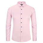 Camisa Elástica Anti-Arrugas